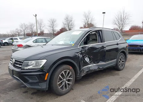 2018 Volkswagen Tiguan 2.0T Se/2.0T Sel from USA, damaged, VIN 3VV2B7AX9JM152012